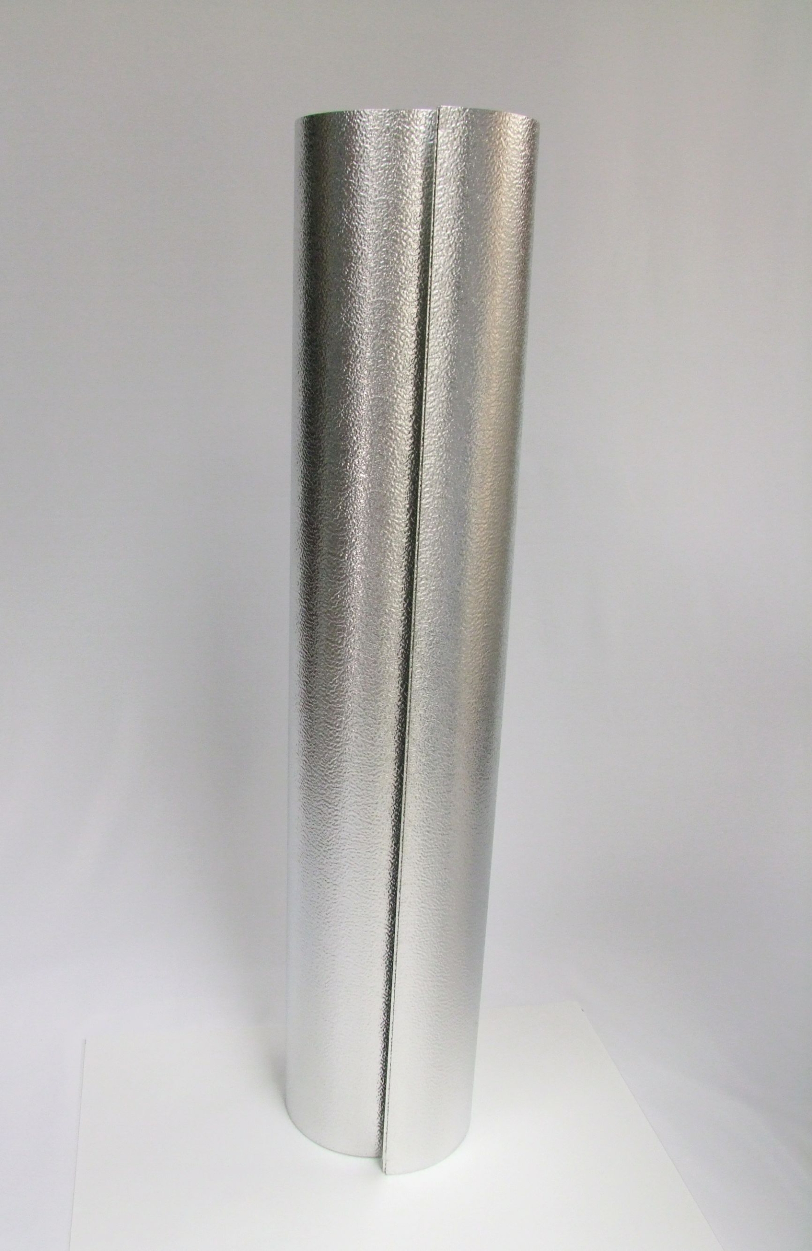 Aluminium Pipe Cladding - Stucco